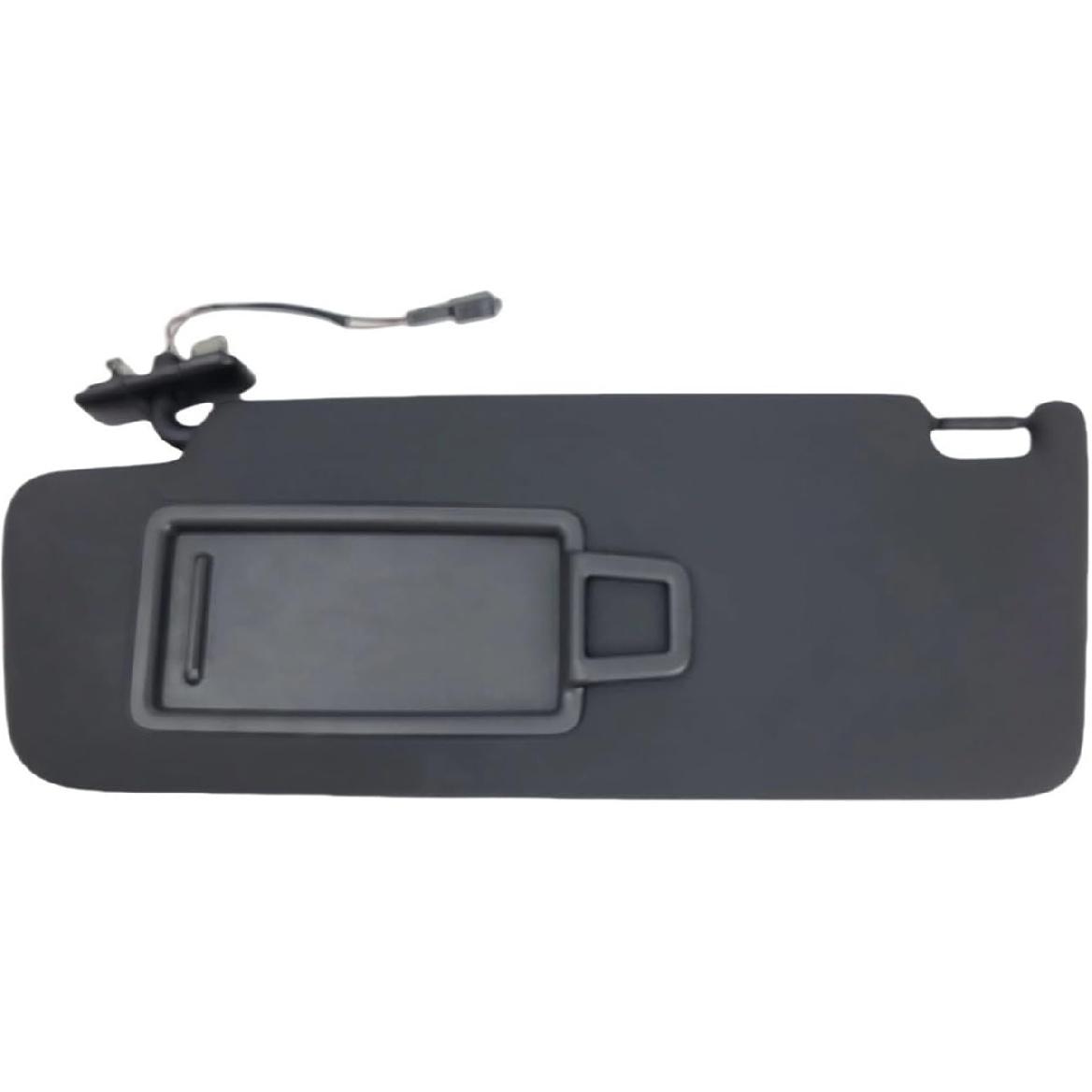 

Car Sun Visor Compatible for VW Golf 7 8 MK7 MK8 2013-2025 T-ROC CC ID.6 Tacqua Passat Jetta 2019-2025 Left Right Front Sun Shade Panel(Black 1 Pair) Black Left