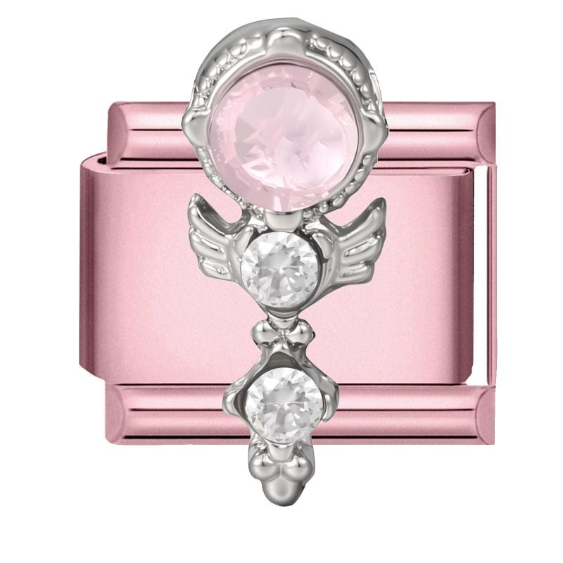 Cute Bow Knot Heart Moon Butterfly Star Candy Flower Italian Charm Links Fit 9MM Stainless Steel Bracelet Girls' DIY Making Gift