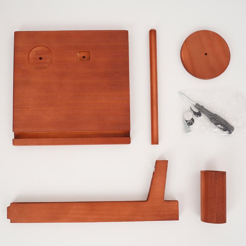 Vlnový stojan cívka nástroj na předení bukový nástroj na háčkování svetrů pletení dřevěná cívka na navíjení vlny