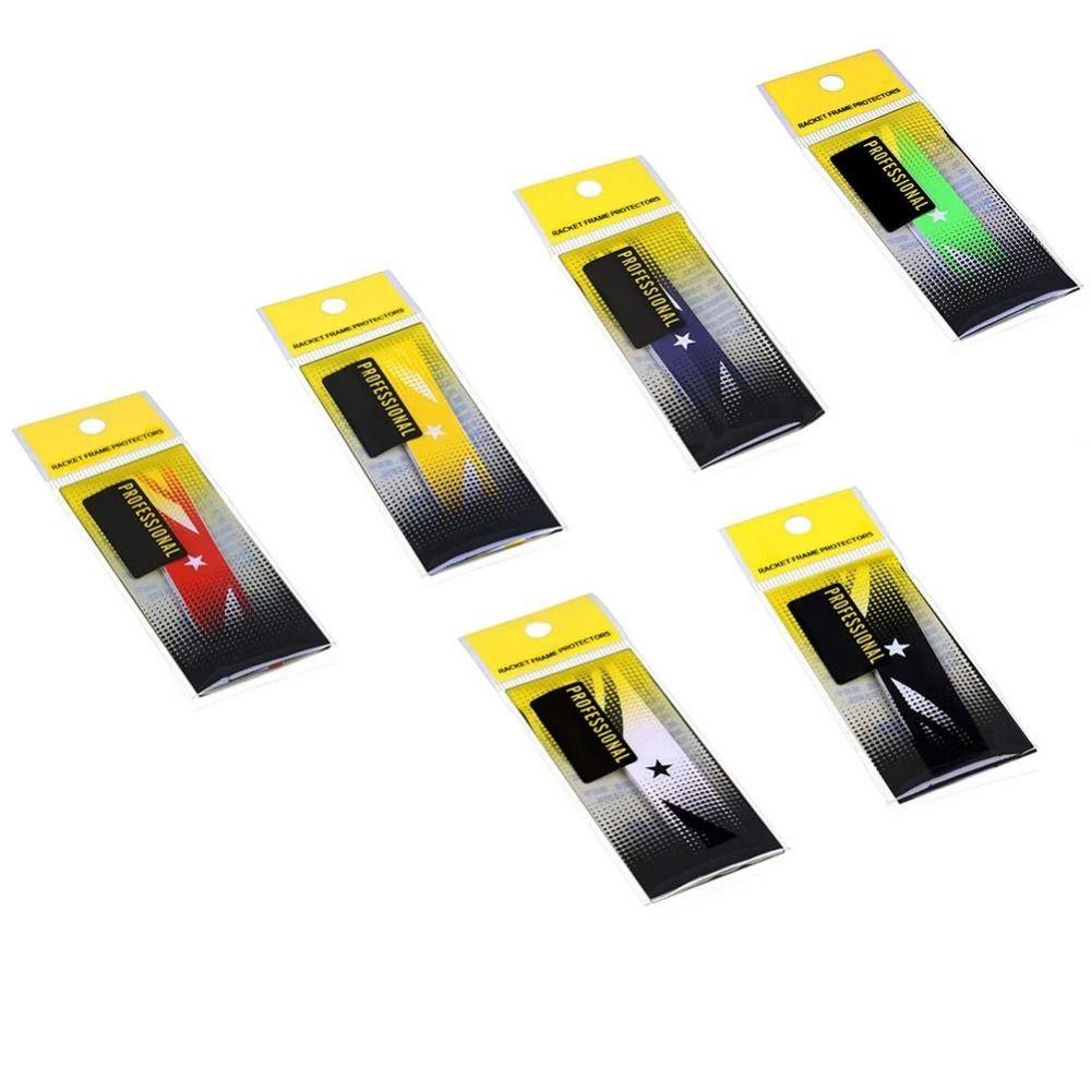 PU Badminton Racket Sticker Thickened Racket Head Protector Tape Bat Frame Line Sticker  Sport