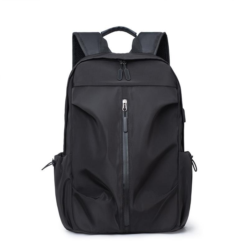 School bag female college student classic solid color Harajuku student backpack large capacity versatile backpack