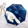 1pc Happy Cinnamoroll Automatic Opening and Closing Umbrella - Small Umbrella Suitable for Various Occasions, Portable 3-Fold Small Umbrella for Men a