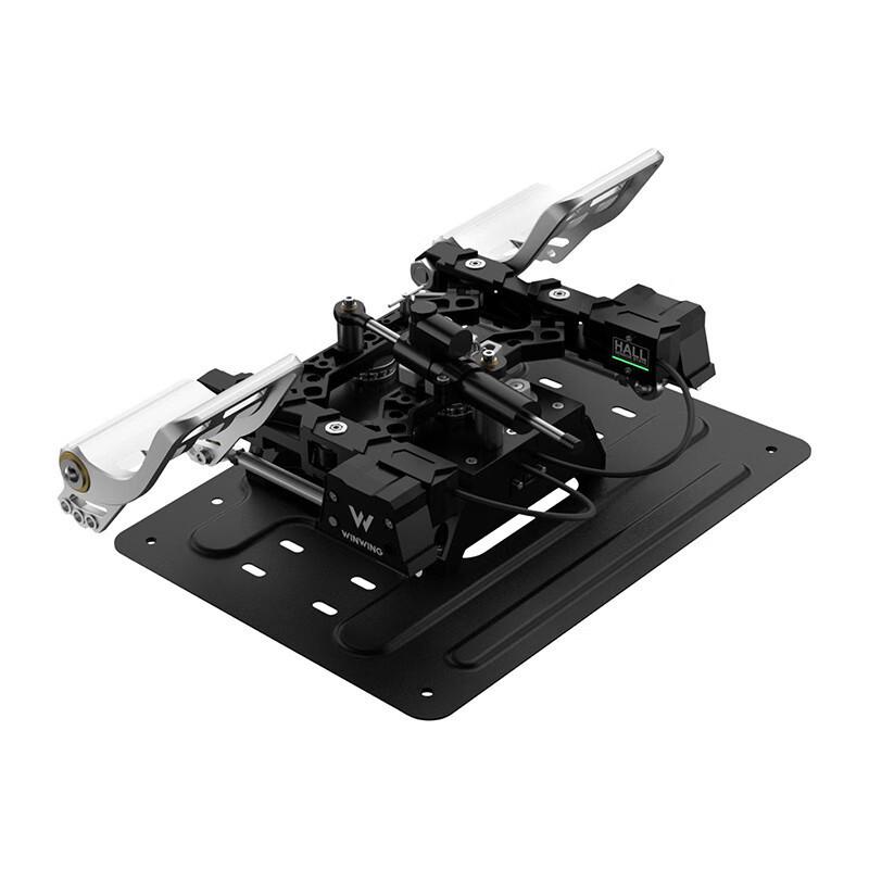 Sheng Orion All-Metal Flight Joystick & Rudder Pedals, 7-Wing Tail Damped Standard Version