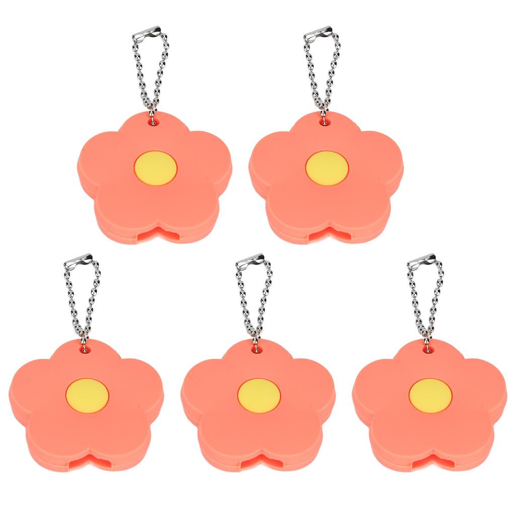 5Pcs Key Turner Aid PVC Cover  or Elderly Grip Accessories for Home Petal Shape L