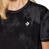 (WMNS) Converse Washed Retro Casual Short Sleeve Black Women's 10021466-A01