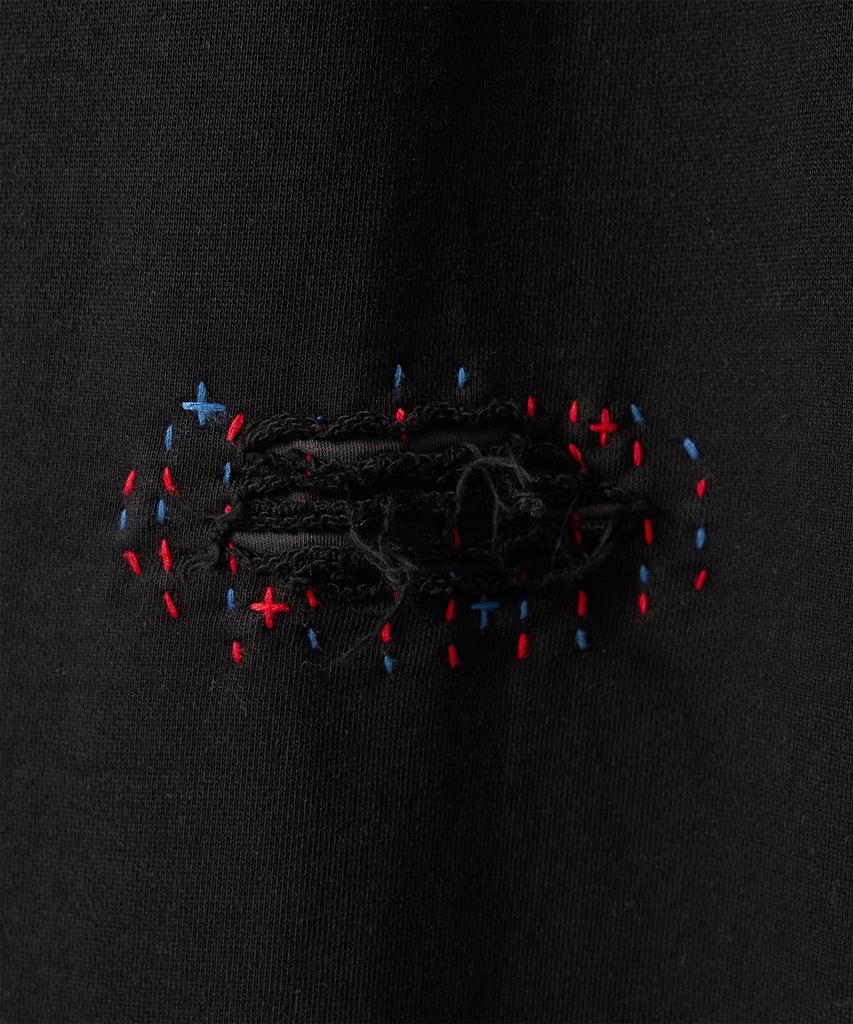 Gameoncheupaeb Washed Hand Stitch Sweatpants (Black)