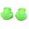 10Pcs Bath Toys for Toddlers Vinyl Squeeze Cartoon Frog Toy Shower Safe Water Toy for Sensory Learning