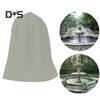 Waterproof Fountain Protector with Drawstring Simple Installation Reusable Oxford Cloth Garden Statue Cover with UV-Resistant Coating