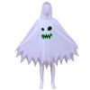 Creative Kids Hooded Cape Glow In The Dark Halloween Cosplay Costume  Trick Or Treat