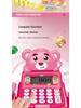 Children's Supermarket Cash Register Playset with Calculator and Scanner