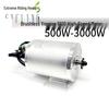 Brushless High-Speed 500W-3000W Electric Motor for 36V-72V Vehicles