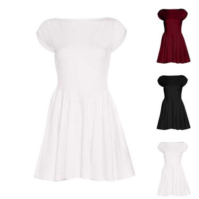 Temperament Sexy Long Backless Waist Tie Dress For Women