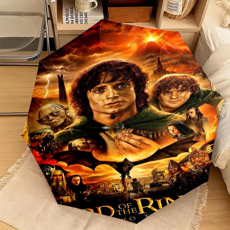 The Lord Of The Rings Automatic Umbrella - Suitable Travel Portable Umbrella Outdoor sun shading umbrella Gift Daily Essentials