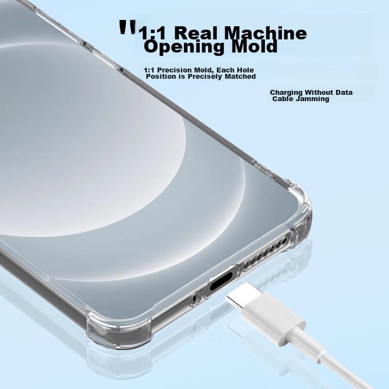 Phone Case for Xiaomi 14 Ultra, Case with Air Cushion Corners, Camera Protection, Fully Transparent Case, And Restored to Bare Phone Appearance
