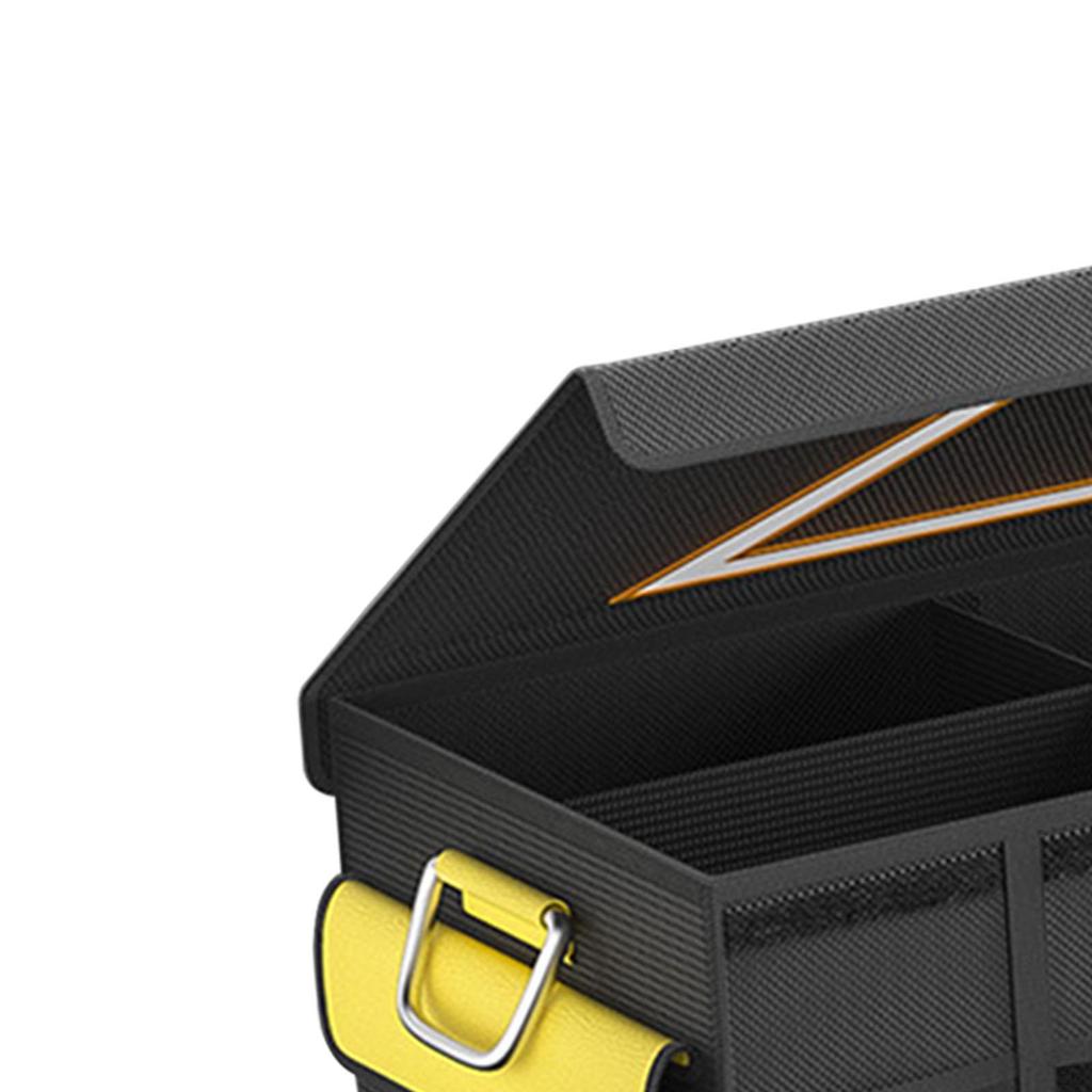 Car Trunk Organizer Cargo Storage Container Large Capacity Versatile Multi Compartments for Sedan