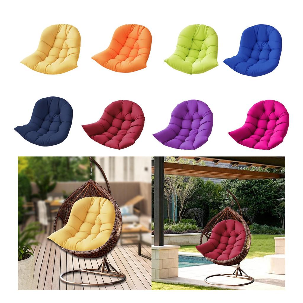 Egg Chair Cushion Comfortable Chair Seat Cushion for Indoor Garden Outdoor