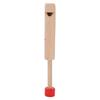 Wooden Slide Whistle Push Pull Voice Change Flute Educational Instrument Toy for ChildrenRed Handle