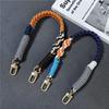 Kurzes koreanisches Handy-Lanyard Hochwertiges Anti-Verlust-Handgelenkband für Kameras Handgeknüpfte Handy-Kette für Taschen Schlüssel Wasserbecher