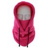 Updated Quality Bicycle Cap Ski Balaclava Winter Wind Resistant Cap Outdoor Use Hood Cap Cold Padded Hood Beanies Plush Warm Hat