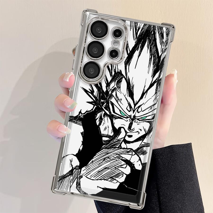 Dragon Ball Vegeta Son Goku Art Case for Samsung Galaxy 25 S21 S24 FE S23 S22 Plus S20 Ultra Note 20 Ultra S25Edge Phone Cover
