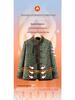 Winter Cotton Jacket with Fur Lining for Middle-aged and Elderly Women - Chinese National Style