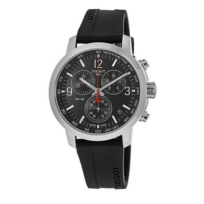 PRC 200 T-Sport Chronograph Black Dial Quartz Diver T114.417.17.057.00 200M vyriškas laikrodis