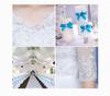 2025 Off-the-Shoulder Korean Plus Size Floor-Length Wedding Dress B55