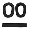 Replacement Ear Pads Cushions for Logitech G435 Headphone Softer Protein Leather Earpads