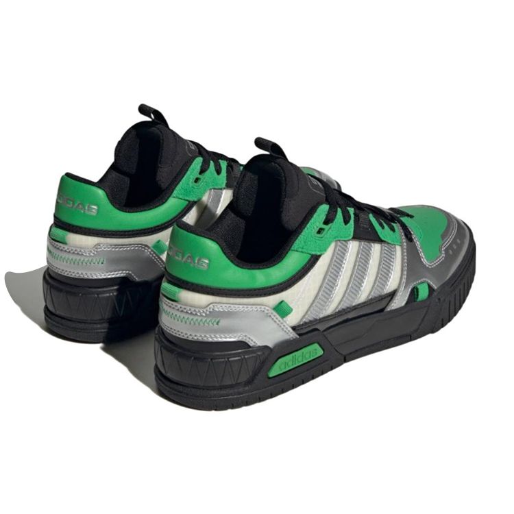Adidas Neo D-Pad Fabric Leather Comfortable Trendy Slip-Resistant Wear-Resistant Lightweight Low-Top Skate Shoes Unisex Sneaker IG7629