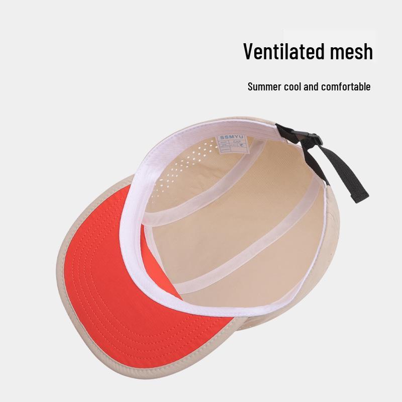 Women's Retro Quick-Dry Duckbill Sun Hat - Short Brim Baseball Cap for Summer Outdoor Casual Wear