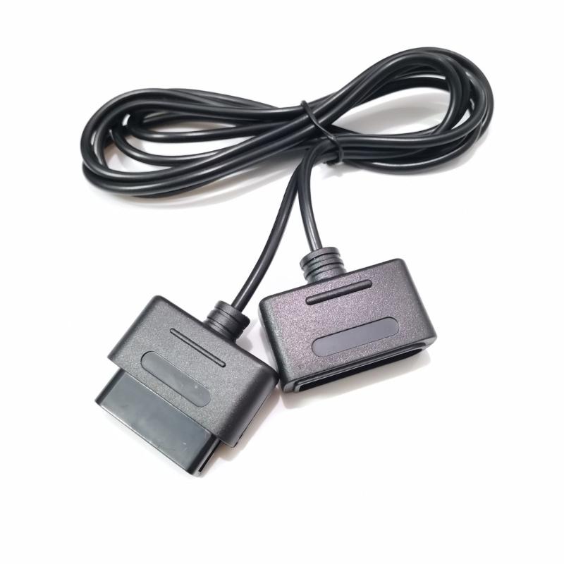Flexible Consoles Extended Length 1.8 Meter Cable Wire Cord for Controllers Featuring Reinforced Connectors Copper Cores