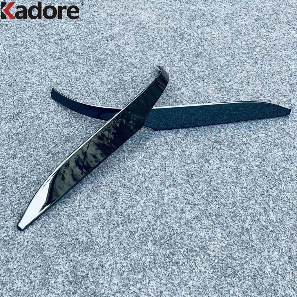 Rearview Mirror Strip Cover Trim For Toyota Venza Harrier - 2024 Chrome Car Accessories Side Mirrors Frame Trims