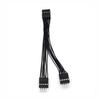 1Pcs Reset Desktop Power On/Off Dual Control Cable Pc Motherboard Switch Jumper 9-Pin 1 To 2 Line Splitter Switch