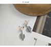 Korean Trendy s925 Sterling Silver Cactus Stud Earrings for Women - Retro Style, Simple, and Stylish.