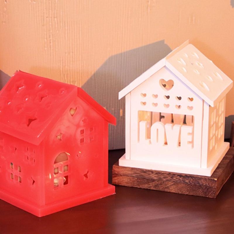 Fashionable Flexible Silicone Molds Portable for Creating Detailed Christmas House Ornaments User Friendly Designs