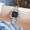 Simple Casual Women'S Watch Mesh Belt High-End Quartz Watch Waterproof Small Sugar Cube Women'S Watch
