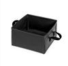 Foldable Square Water Bucket with Large Capacity - Portable Travel Storage for Tableware and Toiletries.