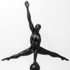 Modern Minimalist Creative Gymnastics Figure Decoration Room Geometric Wrought Iron Ornament