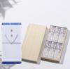 Uno Chiyo Incense Set Daiboku No Sakura Extra Low Smoke Type Paulownia Box Sandalwood Scent With Offering Incense For Obon Mourning Mourning Gift