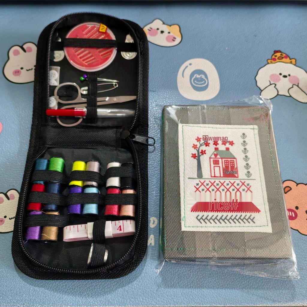 Portable Needle and Thread Kit - Home DIY Sewing Tool Set, Household Sewing Box