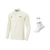 Li-Ning Professional Basketball Series Lock Temperature Warm Dry Stand Collar Logo Letter T-Shirt Men tops ATLW117-3