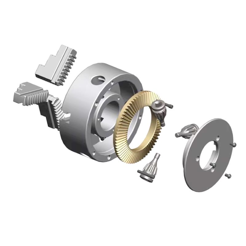 K12 4 Jaw Self-Centering Chuck K12-80 K12-100 K12-125 K12-130 K12-160 K12-165 200 250 Precision CNC Lathe Fixture Scroll Chuck Tire Chucks 1