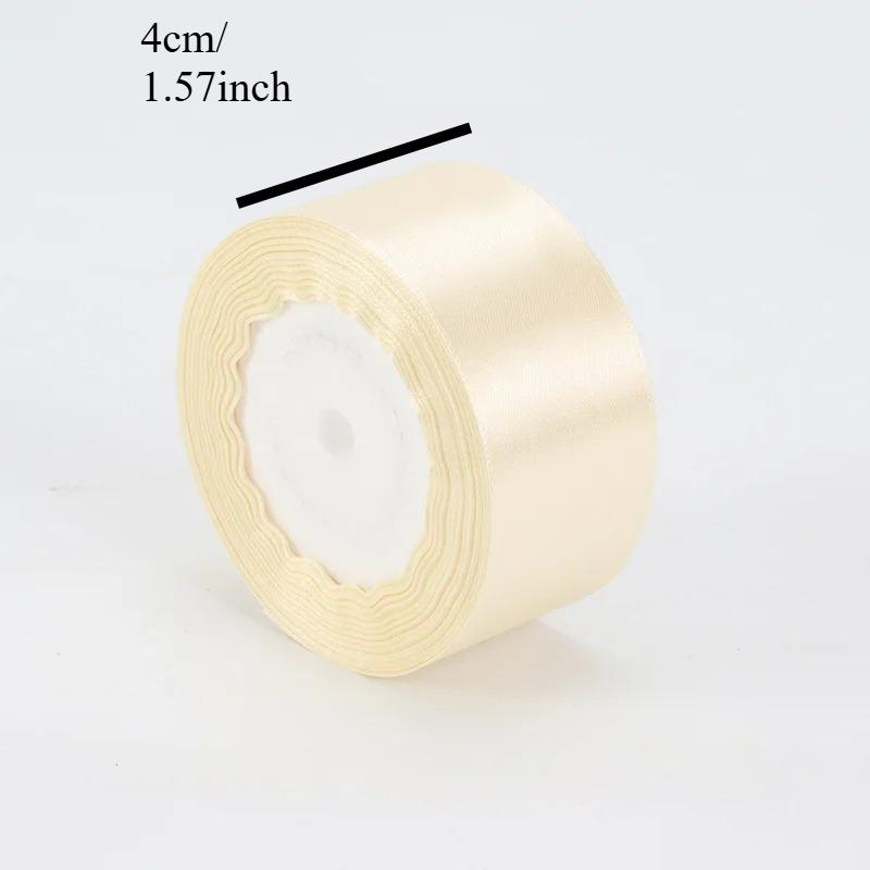 Ribbon Roll Satin Ribbon Wholesale Fabric Tape for Crafts Gift Satin Ribbon for Bows Artificial DIY Apparel for Sewing
