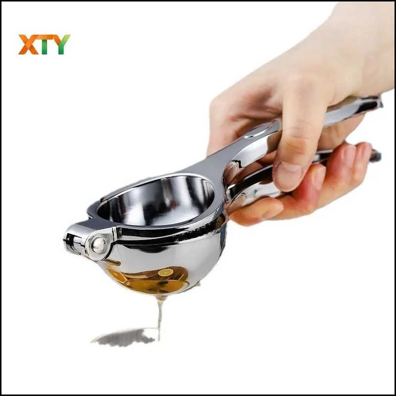 Spremiagrumi Limone in Acciaio Inossidabile Spremiagrumi Multifunzione Pinza Manuale per Limone Spremiagrumi Frutta per la Casa