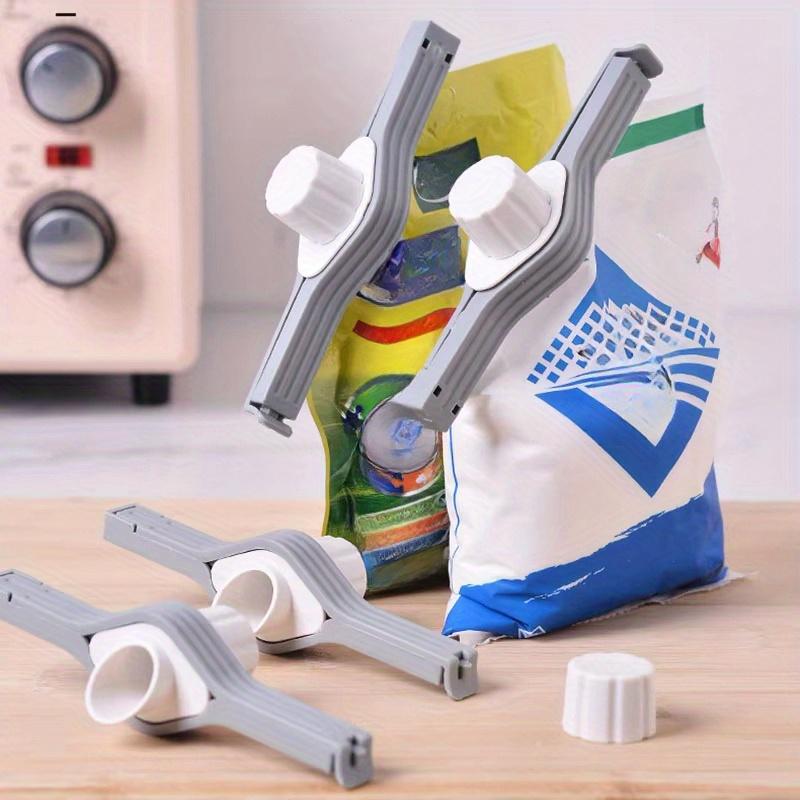 1pc Kitchen Food Clips Sealing Clips Sealing Clips for Seasoning Bags Moisture-proof Seal Snacks Milk Powder Dispenser Spout