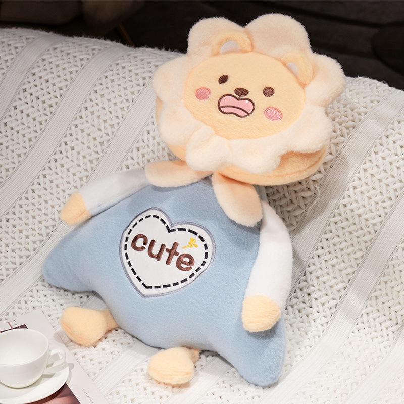 Cartoon Cute Rabbit Capybara Doll Plush Toy Panda Lion Doll Home Pillow Children'S Doll