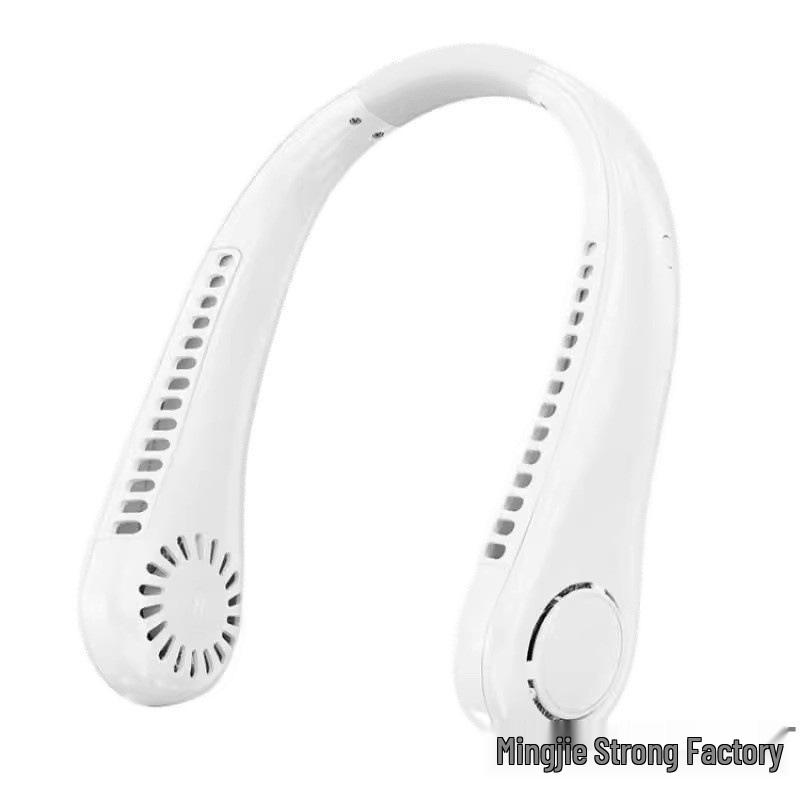 2025 Rechargeable Portable Neck Fan - Wearable, Hanging Electric Design
