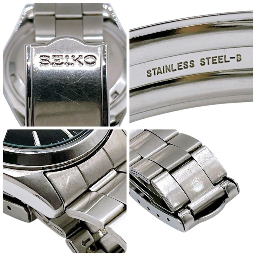 [USED] Seiko 7S26-0060 Watch, Size 5, Silver, Black, Unisex