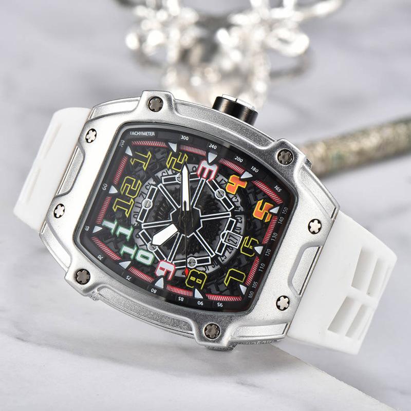 Cross-border Foreign Trade Men's Watch Men's Luminous Quartz Watch Personalized Internet Celebrity J Wine Barrel Fashion Watch