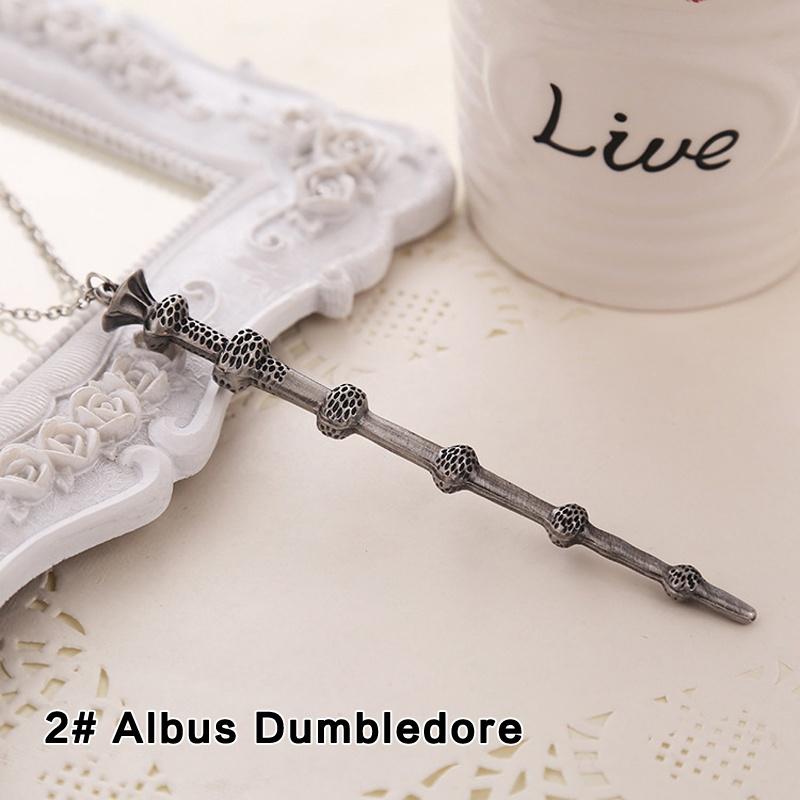 Anime Cosplay Props Magic Wand Pendant Necklace Vintage Jewelry Accessories Gift